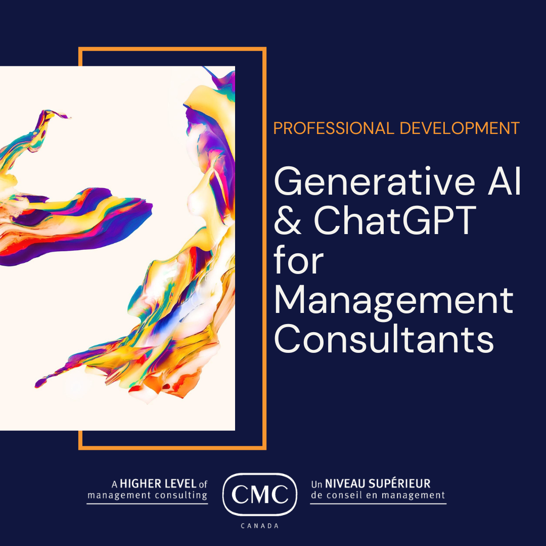 Generative AI and ChatGPT for Management Consultants